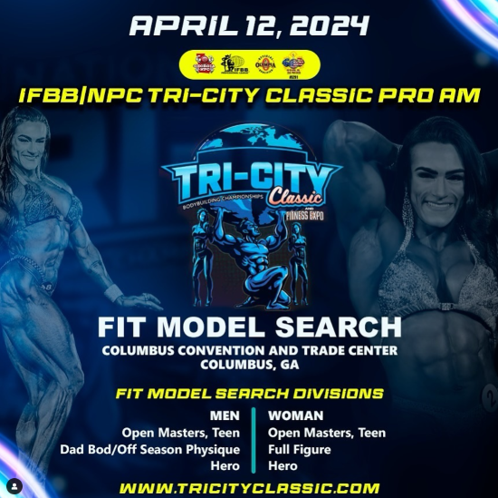 2024 IFBB-NPC Tri-City Classic Pro-Am Columbus Georgia