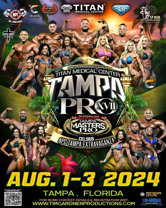 2024 IFBB Tampa Pro Bodybuilding Championships