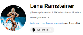 Lena Ramsteiner German IFBB Physique Pro